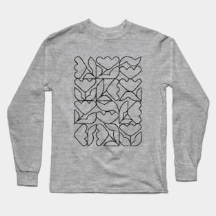 Tulip Grid Long Sleeve T-Shirt